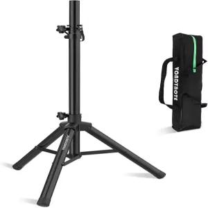 삼각대 스피커 스탠드 높이 33.5인치 53.5인치 PA DJ 쇼트 슬림 미니 캐리백 싱글