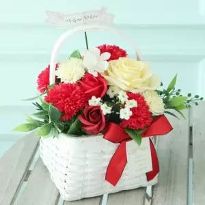 CO-SA 러블리 비누꽃 카네이션 바구니 어버이날 oEY6+9HVG
