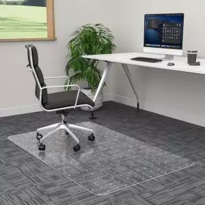 카펫용 사무용 의자 매트 30인치 x 48인치 바닥용 투명 책상 - 위 이지 글라이드 플라스틱