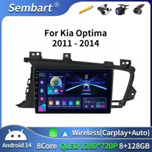 안드로이드 16 자동차 라디오 기아 옵티마 3 K5 TF T 2010 2011 2012 2013 2014 2015 네비게이션 GPS