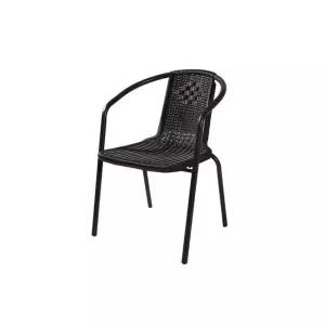 4개 세트 야외 라탄 테라스 제품 발코니 정원 의자 카페