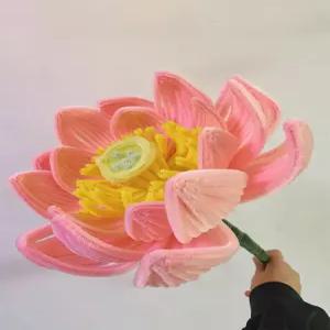 꽃다발 재료 DIY 패키지 튤립 개업식 꽃만들기 연꽃