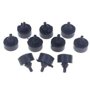 2/10피스 내구성 있는 충격 흡수 센터 스탠드 고무 버퍼 GY6 50cc 125cc 바오티안 벤저우  스쿠터 페달 부