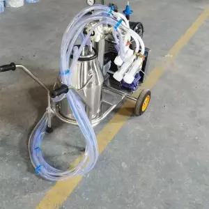 젖소 젖짜기 펌프 채유기 핸들 염소 우유짜는기계 더블 소용 착유기