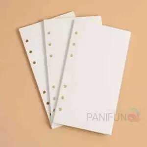 6공 무지 다이어리속지 135매 A6 리필노트 수첩다이어리리필 수첩다이어리속지 A6다이어리리필 A6다이어리