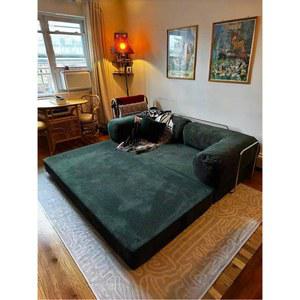 좁은공간 원룸 좌식 접이식 다기능 쇼파 패브릭소파 활용 서랍없음 겸용 153 압축