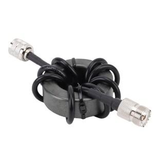 ZP614 EM43 단파 초크 마그네틱 링 1.8~30MHz 방지 1:1 전류형 발룬 1000W 코일 자석