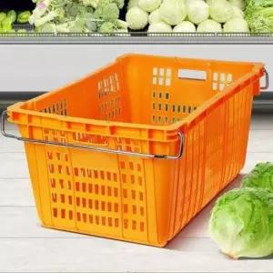 [JED] 부착 보관함 이사박스 수납함 이삿짐 철고리 플라스틱 83L 대형 725X460X330