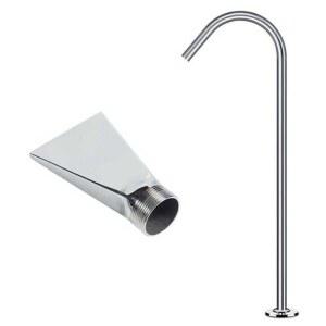 수영장 폭포 수전 온천 노즐길이15cm 출구 스텐 팬션 폭30cm 노즐 욕조 LED 호텔