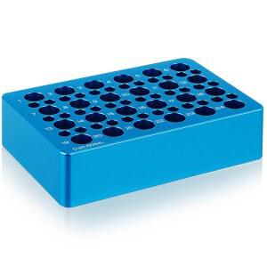 오토링 1개 듀얼 사이즈 알루미늄 PCR 쿨러-PCR 튜브 쿨러-24 웰 +36 웰즈 랩 등급 열 모듈(1.5ml / 2ml + 0.2ml 튜브용)(1.5ml 튜브용)