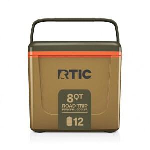 8 QT 로드 트립 개인용 쿨러, 소형, 단열, 휴대용 스 박스, 음식, , 해변, 캠핑, 낚시, 보트, 12캔 용량
