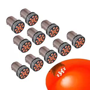 화물차차폭등 사이드등 자동차 트럭 P21W BAY15D 1156 1157 7440 3157 T20 빨간색 LED DRL 회전 신호 주차