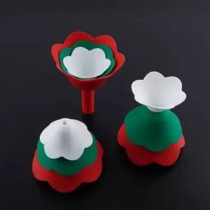 깔대기 세트 실리콘 소분 도구 3개입