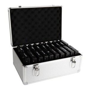 3 5인치 하드케이스 외장하드 보호 이동 USB 알루미늄 수납 단일 16베이 하드 외장