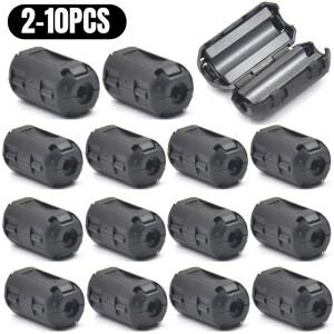 2-10피스 2.5-5mm 전파 방지 TDK 페라이트 코어 EMI 소음 억제 필터 링 5mm 직경 케이블 클램프 RFI 오디오