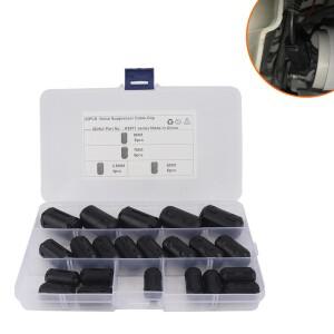 22피스 페라이트 코어 링 클램프 키트 노이즈 필터 억제기 3.5mm/5mm/7mm/9mm 케이블 커넥터 RFI EMI 마그
