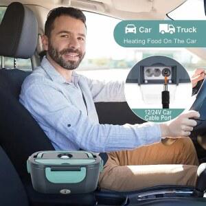 새로운 5L 60W 전기 또는 가열기 가정용 누수 보온기 도시락 음식 휴대용 차량