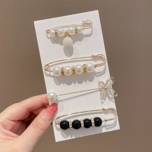 패션 눈부심 방지 버클 브로치 고정 옷 바지 허리 교체 미니 소형 소형 멀티 피스 핀