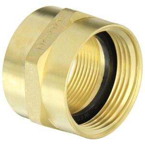 딕슨 밸브 FFH1515F 황동 장비, 주조 마감과 헥스 커플링, 1-1/2인치 NPT 암컷 x NST( ) 나사산