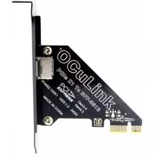 U.2 SSD eGPU 외장 그래픽 카드 도크용 CY 어댑터 PCI-Express 4.0 PCIe 1x ~ Oculink SFF-8612 SFF-8611