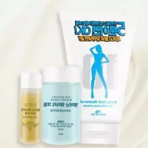 전신 제모 크림 셀프 왁싱 키트 다리 팔 겨드랑이 비키니라인 가정용 간편 제모제