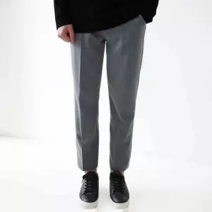 [엠클로]남자 빅사이즈 링플프리 슬림핏 9부,10부 스판 무지 옆밴딩 슬랙스 4컬러 4XL