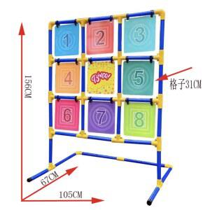 맞추기 엠티 운동회 과녁판 대학 소품 1 5m 콩주머니 9구 프리스비