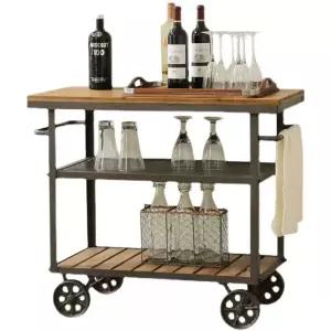 3단 서빙카트 이동식 웨건 서빙 식당 주방 스텐 호텔 업소용 다이닝