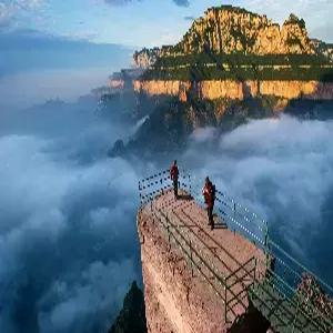 태항산/북경 5일 #북경 핵심투어 #만리장성 #천계산 #운봉화랑#대협곡 #왕복고속열차