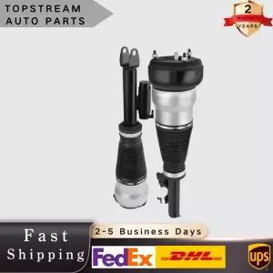 에어서스펜션 쇼바 메르세데스 S-클래스 W222 S320 S350 A222300용 프론트 에어 서스펜션 스트럿 한 쌍