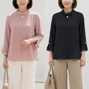 [로즈맘][엄마옷 로즈맘] 송엔진주차이나블라우스