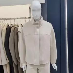 [나이스클랍]나이스클랍 하이넥 점퍼형 핸드 코트 A261MWC103_DG