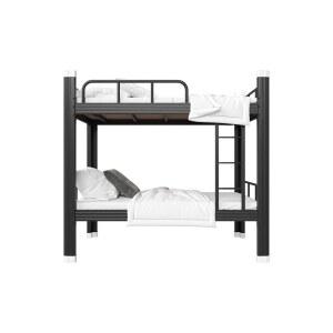 철제이층침대 성인 벙커 침대 원룸 기본디자인 이층침대 싱글 3층 너비90cm 학생침대