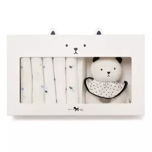 블루독베이비 WH 도기딸랑이 손수건SET 45970-BHD-09