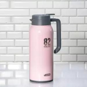 학생텀블러 도모 텀블러 보온 보냉 머그 보틀 물통 핑크 1400ml