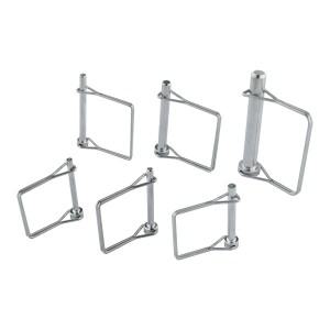 스테인리스강 316 스퀘어 샤프호환트 잠금 핀  맥세이프 커플러 핀 리테이너  농장 트레일러 왜건  잔디 정