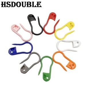 100 피스 다채로운 플라스틱 맥세이프 핀  마커 DIY 봉제 공예 의류 Accessorie에 대 한 크로 셰 스티치 클