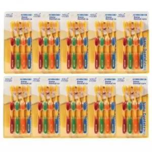 [반려] 구강 나노 치아 혼합 칫솔모 칫솔 세트 관리 색상 청결 위생