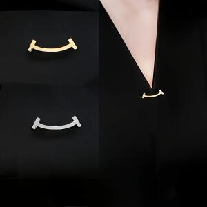 세련된 메탈 라인스톤 금색 및 은색 맥세이프핀 - 레트로 복고풍 엔틱풍의  파티 의류 보호 클립