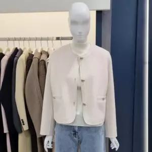 [나이스클랍]나이스클랍 라운드넥 핸드메이드 자켓 A261PWJ105_DG