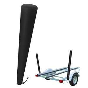 보트 트레일러 가이드 폴 커버 48인치 방수 해양 보호 (제트 낚시 요트용)