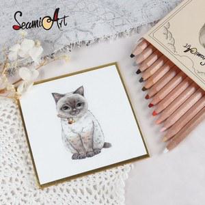 세미아트 12 24색 색연필 학생 아트 세트 스케치 학교 문구류