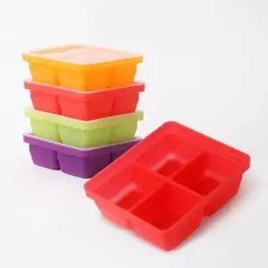 아이스트레이 아이큐브4구 실리콘얼음트레이 아이스몰드 대형케이스