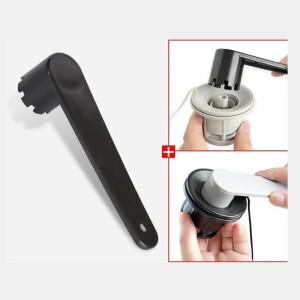 1PC 핀치 네트 고무 보트 밸브 렌치 서핑 카약 풍선 래프팅 낚시 6 치아 8워터 수리 도구