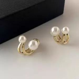 [옷자락]여성 투웨이 인조 진주 세련된 럭셔리 디자인 귀걸이