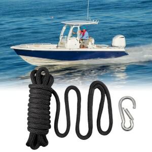 보트 도크 라인 헤비듀티 나일론 코드 5/8인치 x 15피트 로프 낚시  항해  계류  해양 활동용