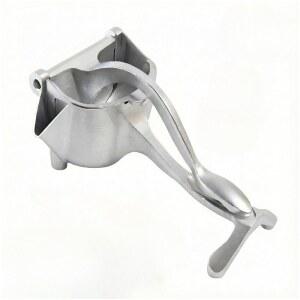 수동 착즙기 핸드 프레스 u2013 헤비 듀티 알루미늄 합금 시트러스 & 오렌지 압착기 상용 등급 금속 과일 착즙기, 석류, 레몬, 라임용 프로페셔널 핸드헬드