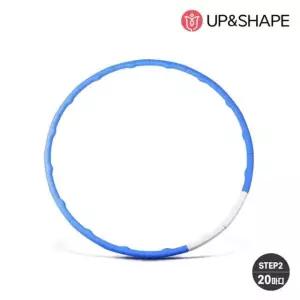 업앤쉐이프 스플릿 훌라후프(블루) 실내운동 홈트 Mxj7+8UBA