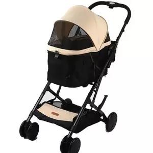 휴대용 강아지 유모차 웨건 반려동물 유모차 개모차 애견 고급