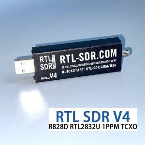 RTL-SDR 블로그 V4 R828D RTL2832U 1PPM 소프트웨어 라디오 수신기 SDR